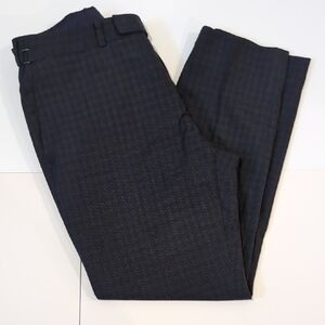 Tom Ford Grey Plaid Wool Suit Dress Pants